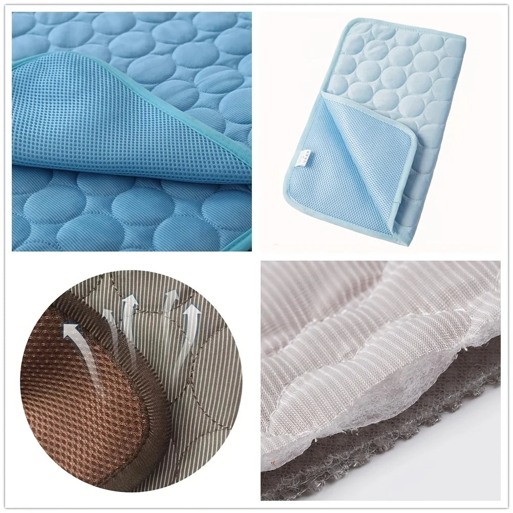 Cooling Mat for Dogs & Cats – Summer Pet Cooling Pad