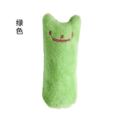 Catnip Bite Toy for Cats – Interactive Chew & Dental Cleaning Plush Toy
