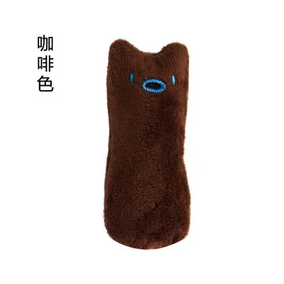 Catnip Bite Toy for Cats – Interactive Chew & Dental Cleaning Plush Toy