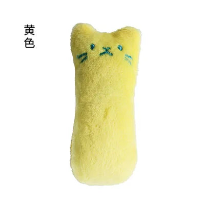 Catnip Bite Toy for Cats – Interactive Chew & Dental Cleaning Plush Toy