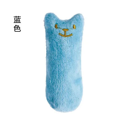 Catnip Bite Toy for Cats – Interactive Chew & Dental Cleaning Plush Toy