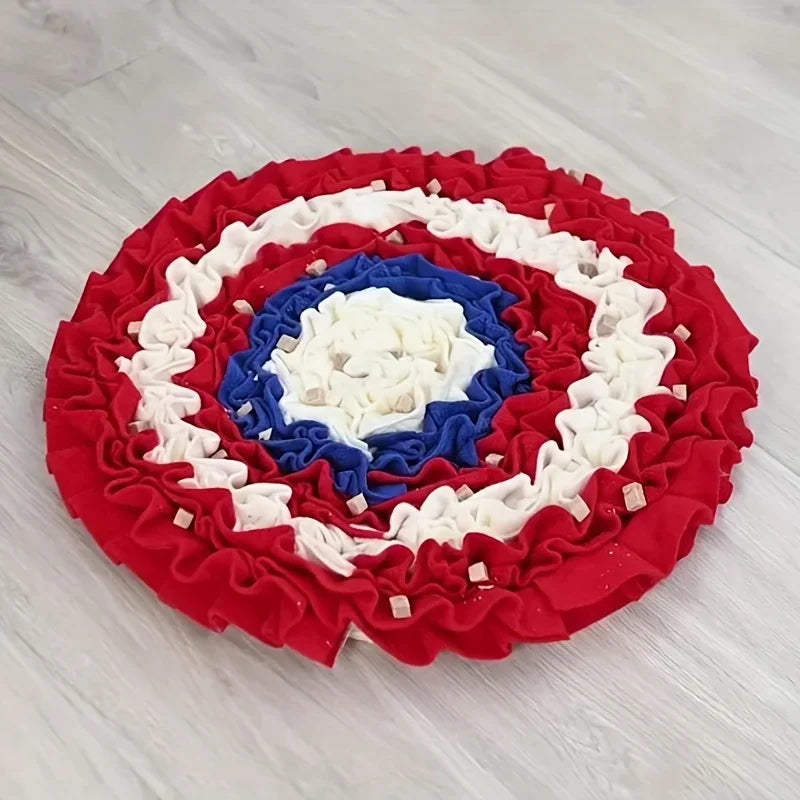 Dog Snuffle Mat – Interactive Slow Feeder Puzzle Toy for Anxiety Relief