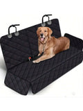 Luxury Waterproof Dog Car Seat Bed with Safety Harness