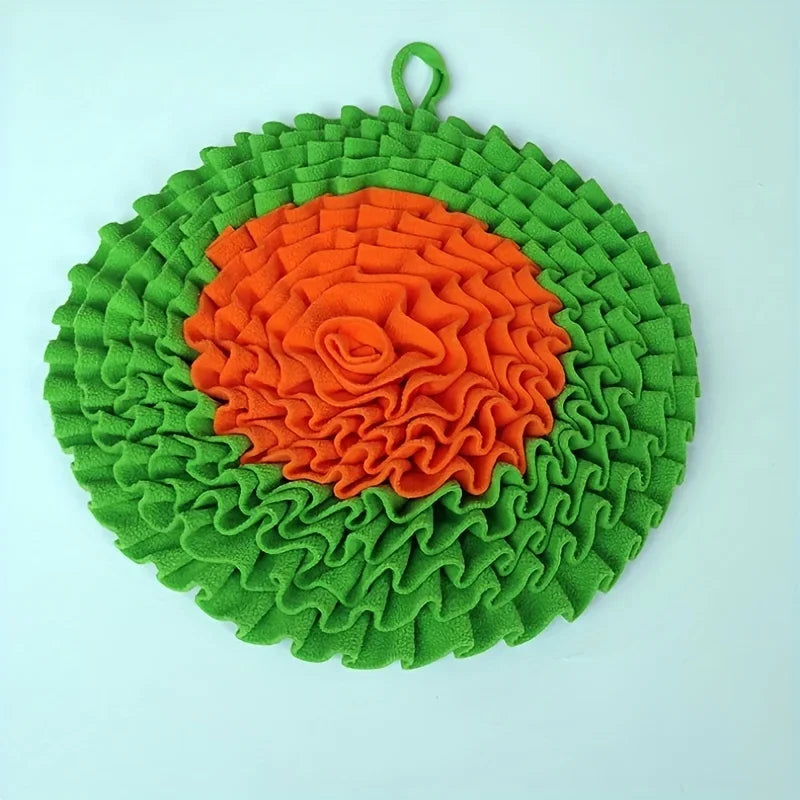 Dog Snuffle Mat – Interactive Slow Feeder Puzzle Toy for Anxiety Relief