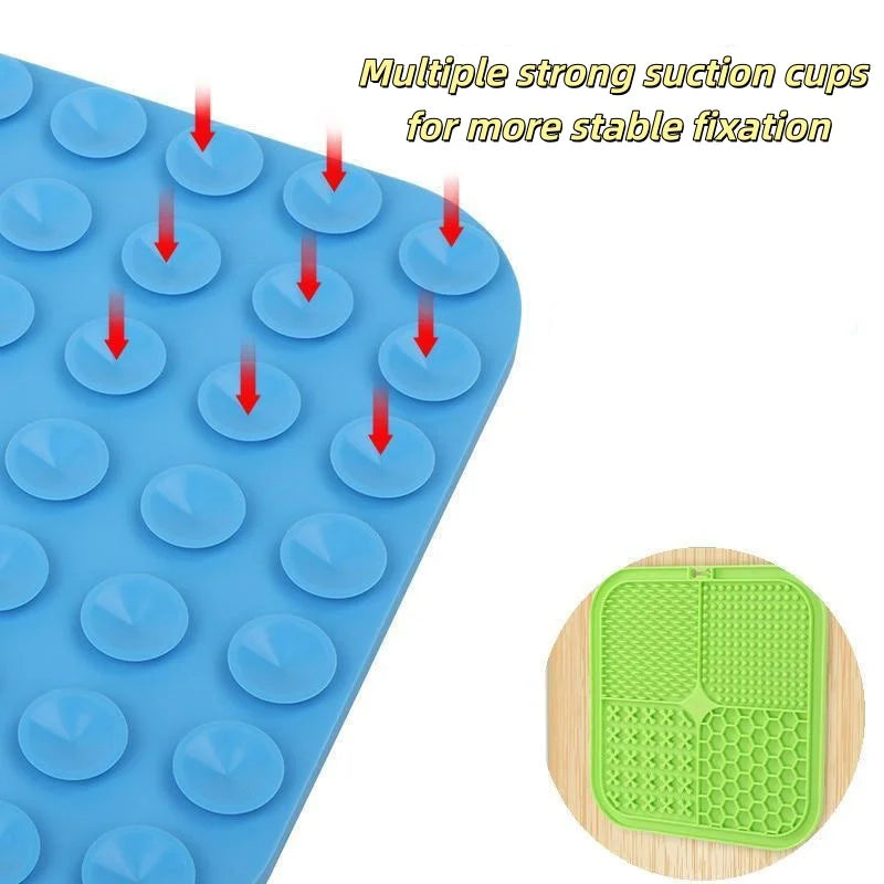 Silicone Lick Mat for Dogs & Cats | Slow Feeder & Anxiety Relief Mat