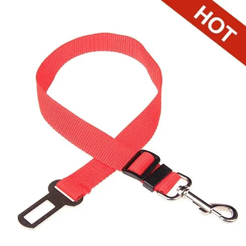 Dog Car Safety Seat Belt | Adjustable Travel Restraint
