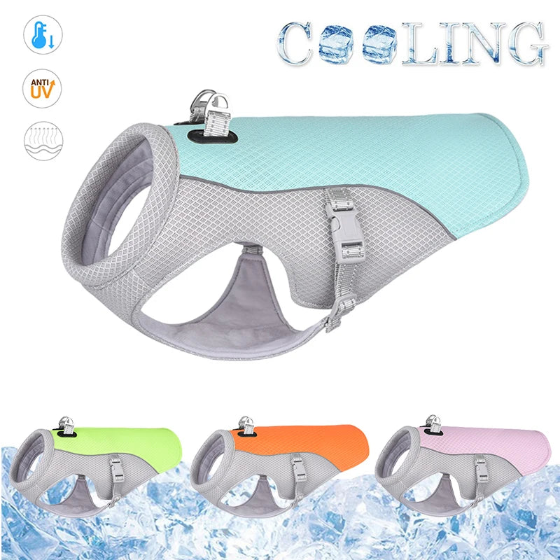 Cooling Dog Vest – Breathable Summer Cooling Harness for Small & Large Dogs
