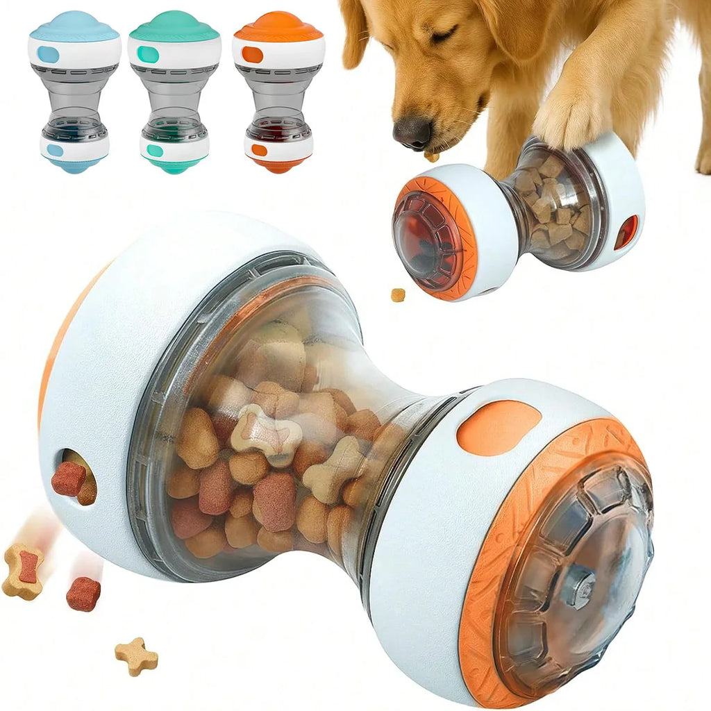 Interactive Dog Treat Dispenser Ball – Puzzle Slow Feeder Toy