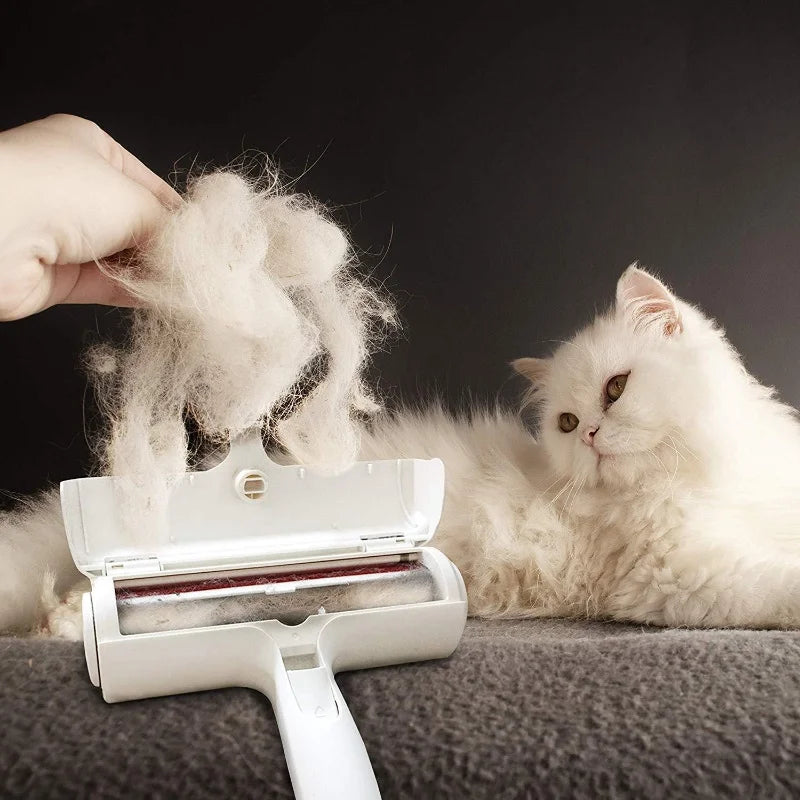 Self-Cleaning Pet Hair Remover Roller – Reusable Lint & Fur Cleaner