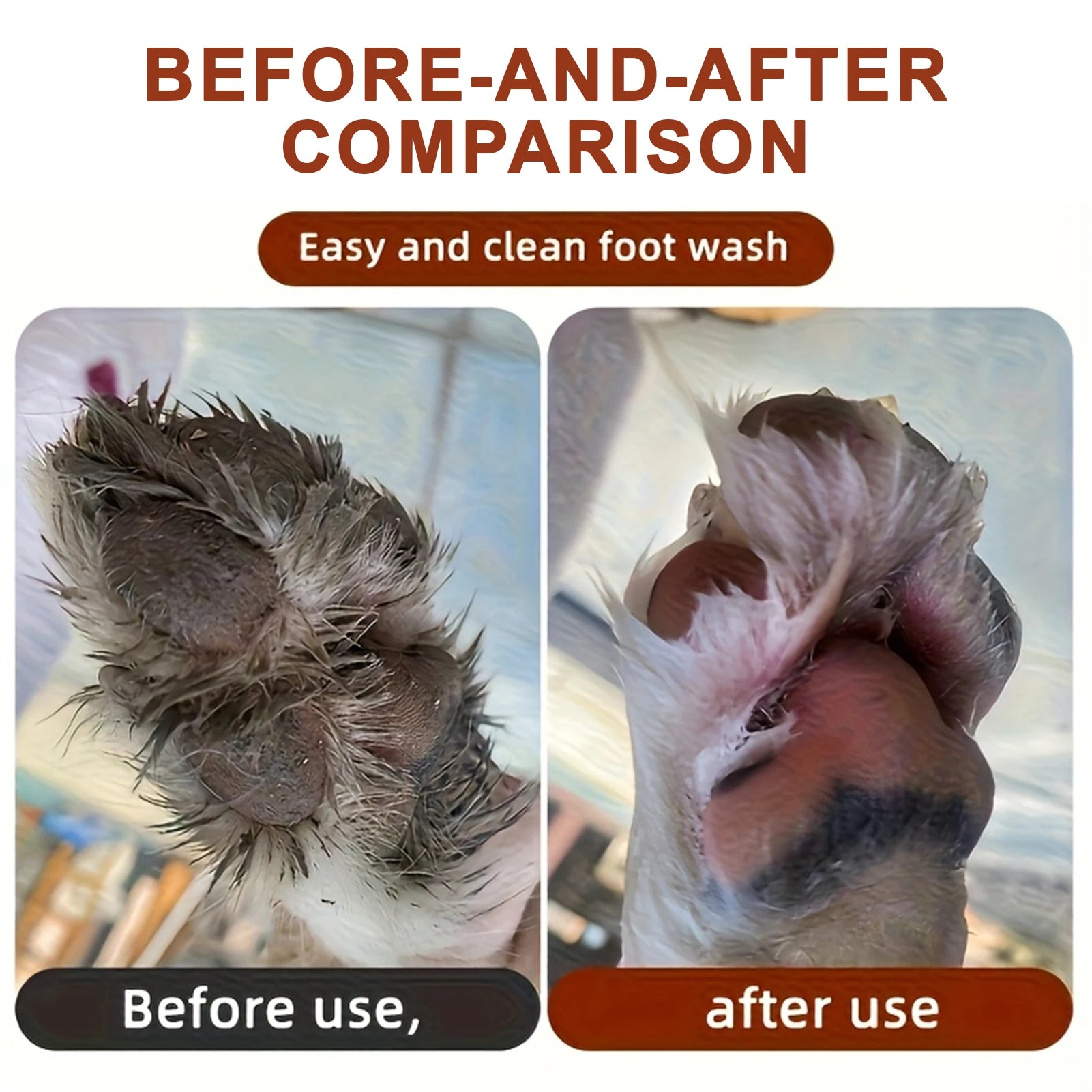 Pet Paw Cleaner Cup – Quick Mud Remover for Dogs & Cats