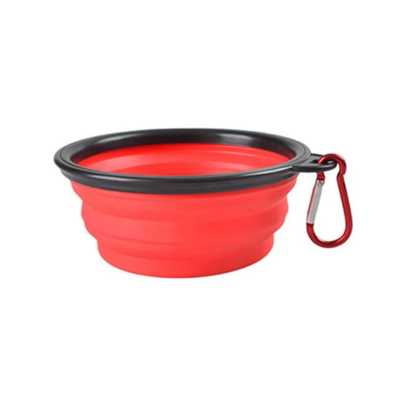 Collapsible Travel Pet Bowl – Portable Silicone Dog & Cat Water Bowl