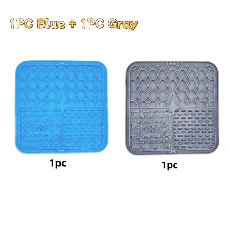 Silicone Lick Mat for Dogs & Cats | Slow Feeder & Anxiety Relief Mat
