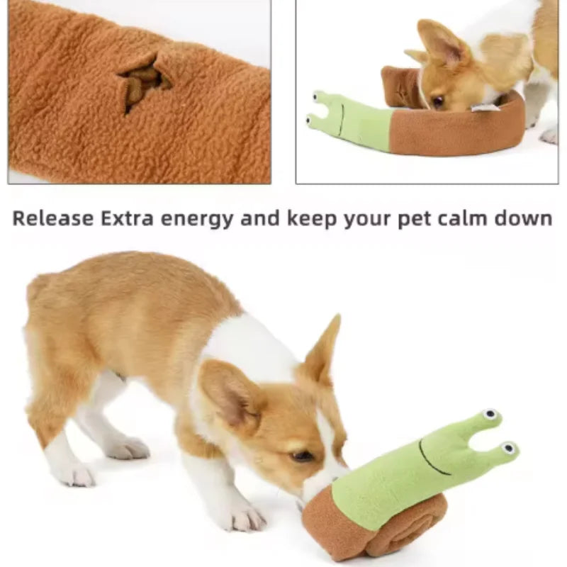 Interactive Snuffle Toy for Dogs & Cats – Treat Puzzle Enrichment Toy