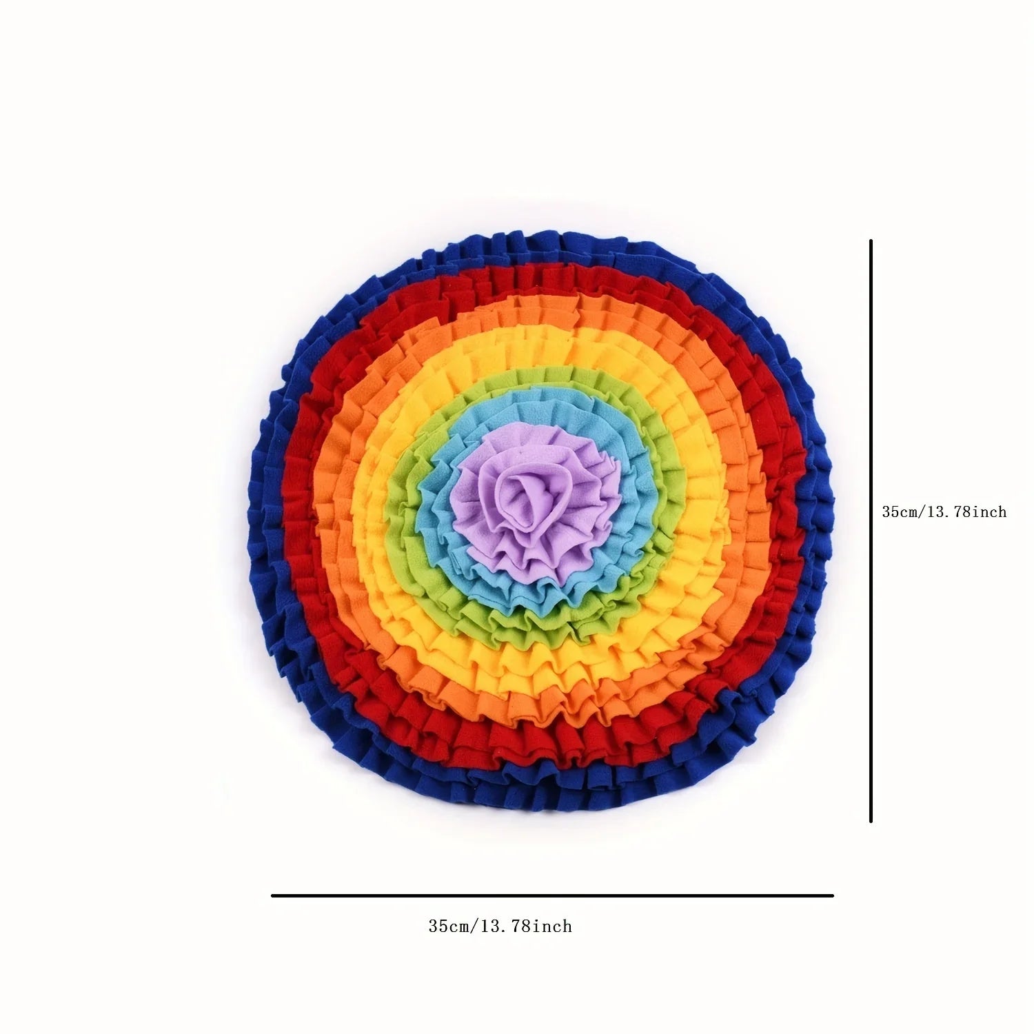 Dog Snuffle Mat – Interactive Slow Feeder Puzzle Toy for Anxiety Relief