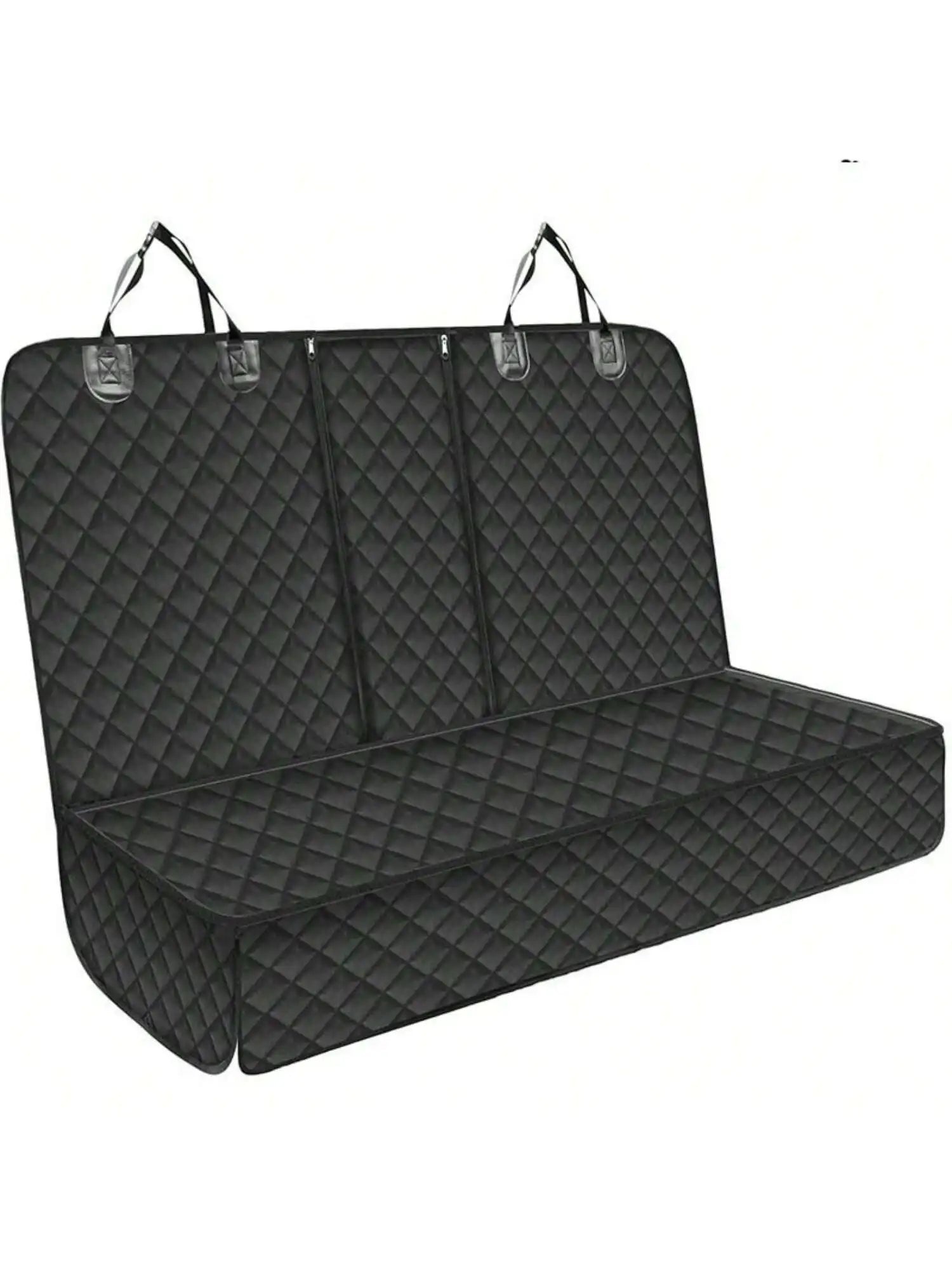 Luxury Waterproof Dog Car Seat Bed with Safety Harness