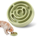 Slow Feeder Dog Bowl – Anti-Gulping Puzzle Bowl for Small & Medium Dogs