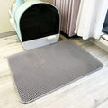 Waterproof Double Layer Cat Litter Mat – Traps Litter & Protects Floors