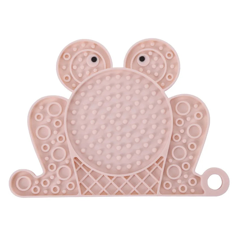 Dog Lick Mat Slow Feeder for Dogs & Cats – Silicone Suction Cup Anti-Anxiety Feeding Mat