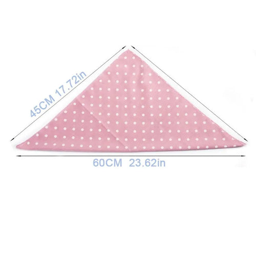 10-Pack Dog Bandana Set – Assorted Soft Pet Bandanas for Dogs & Cats, Washable Triangle Scarves, Everyday Pet Accessories
