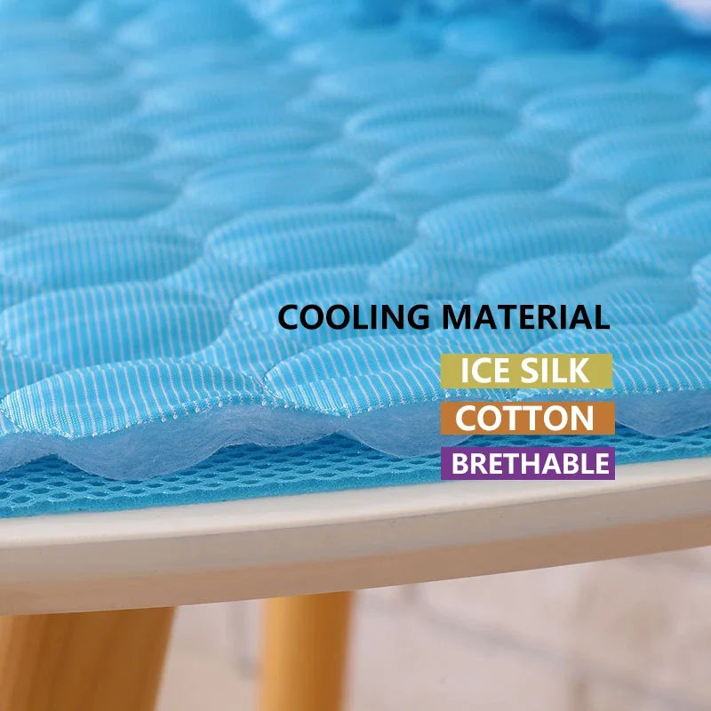 Cooling Pet Mat | Breathable Summer Cooling Pad for Dogs & Cats