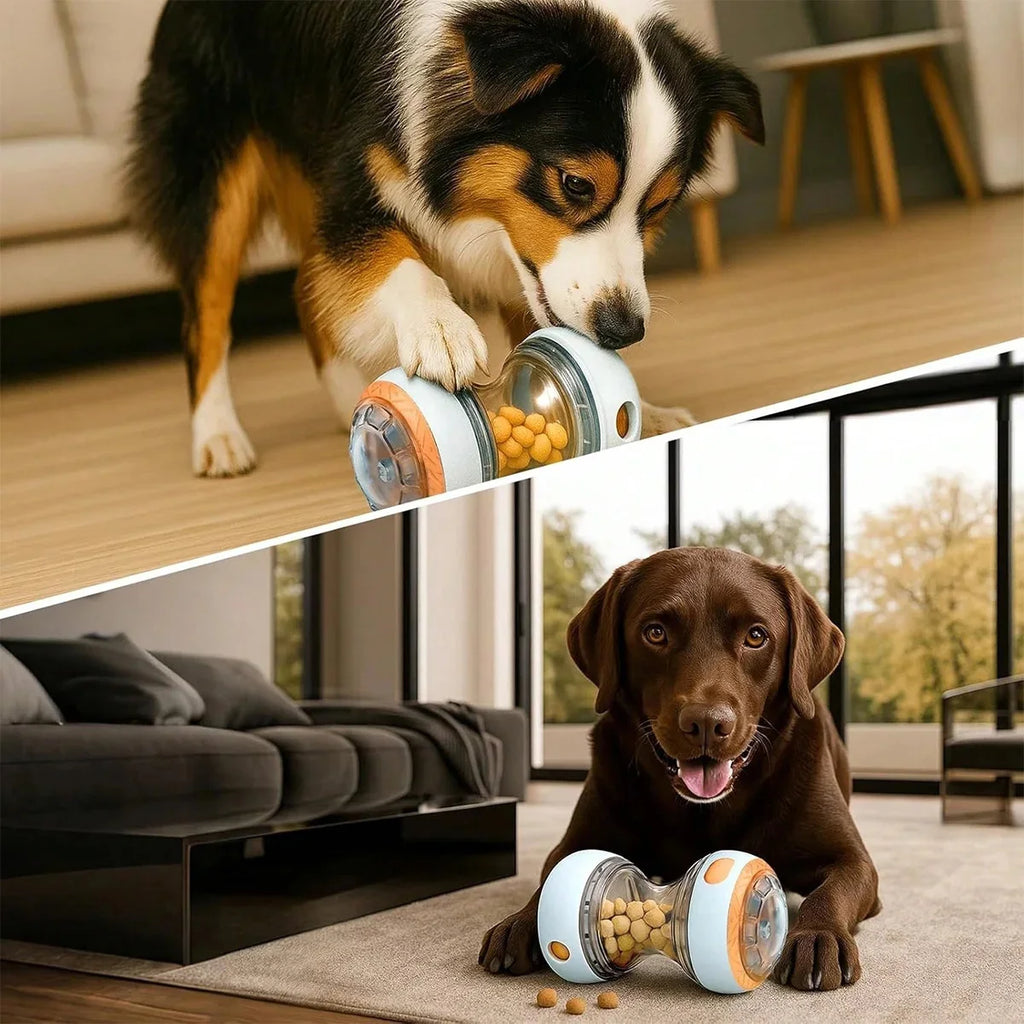 Interactive Dog Treat Dispenser Ball – Puzzle Slow Feeder Toy