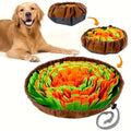 Dog Snuffle Mat Bowl – Slow Feeder Puzzle Toy for Treat Training