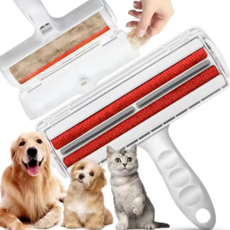 Self-Cleaning Pet Hair Remover Roller – Reusable Lint & Fur Cleaner