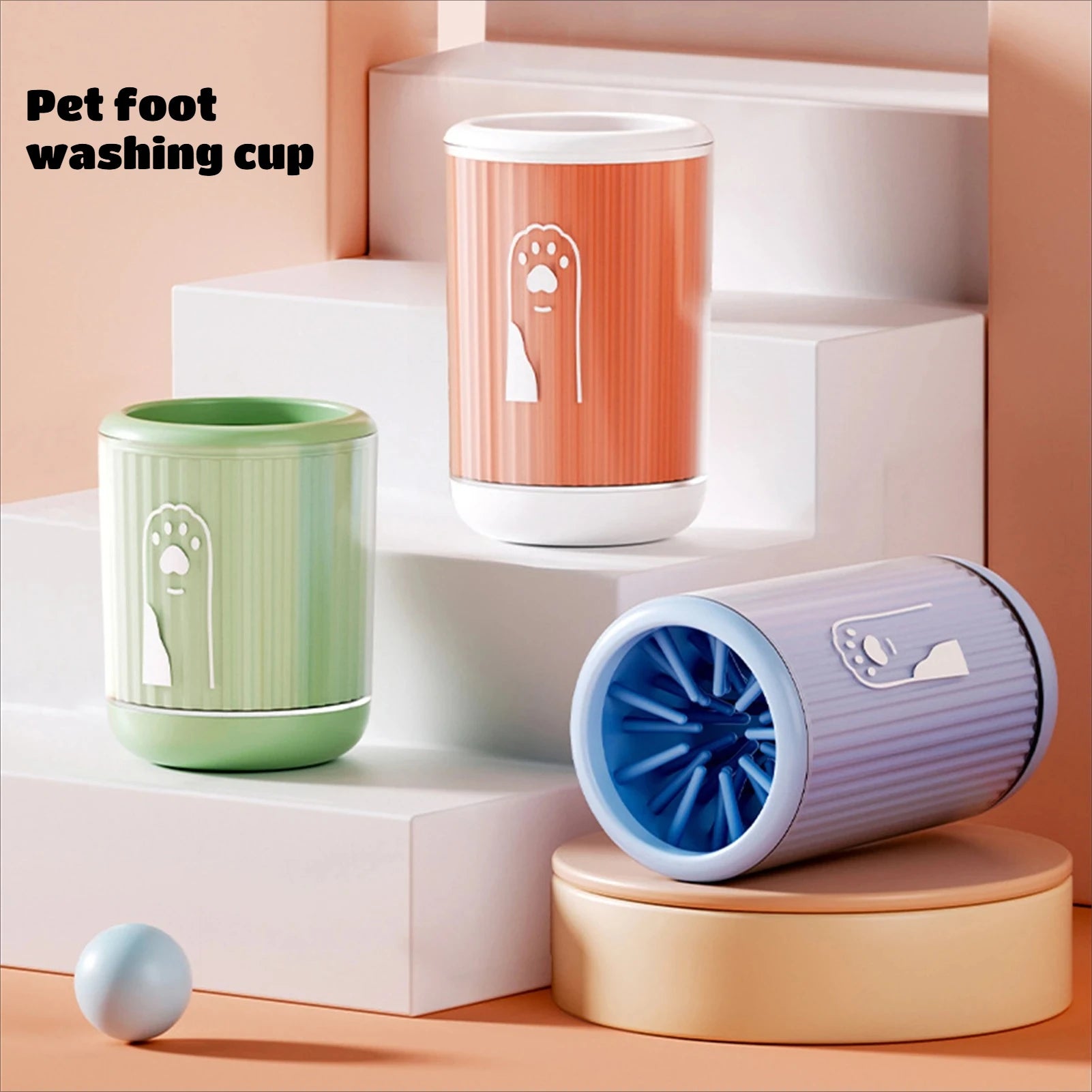 Pet Paw Cleaner Cup – Quick Mud Remover for Dogs & Cats