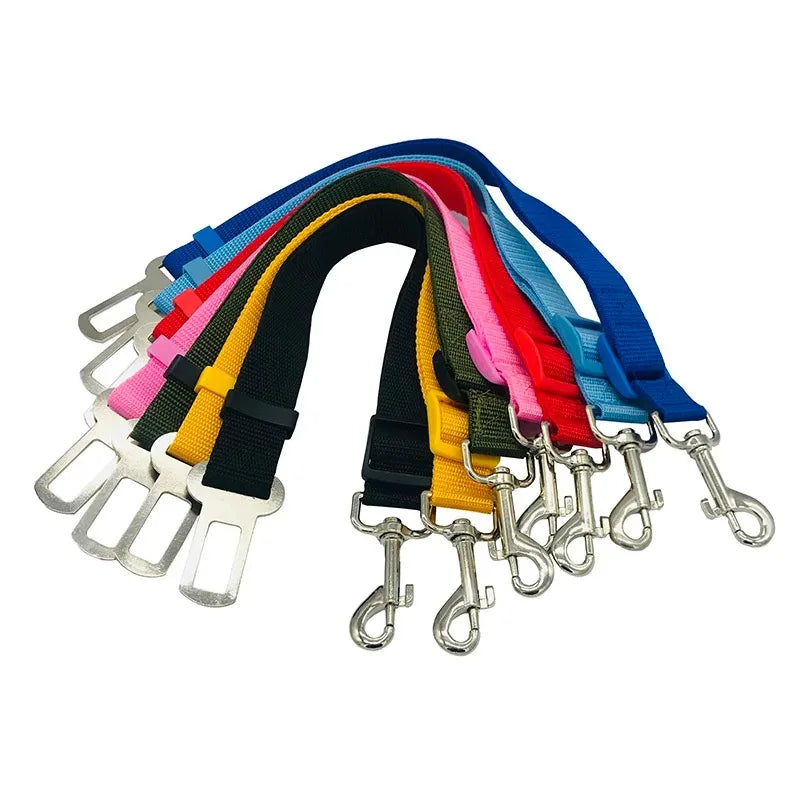 Dog Car Safety Seat Belt | Adjustable Travel Restraint