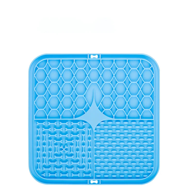 Premium Silicone Lick Mat | Slow Feeder & Grooming Mat for Dogs & Cats