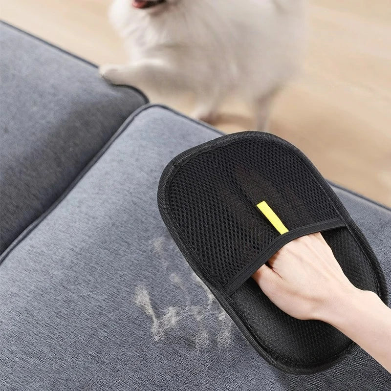 Pet Hair Remover Glove for Cats & Dogs | Reusable Fur Cleaning Mitt