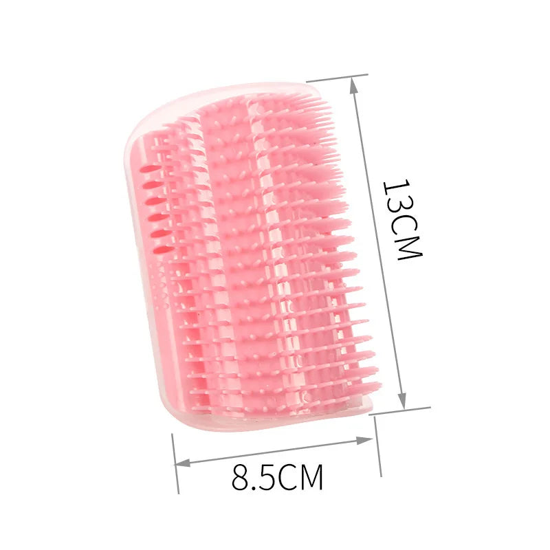 Cat Corner Self Groomer Brush – Wall Mounted Hair Removal Massager