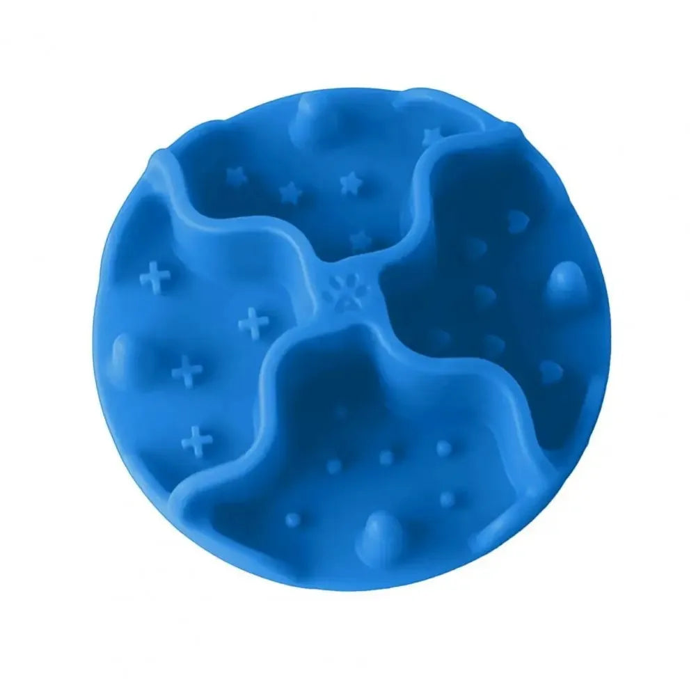 Silicone Slow Feeder Bowl Insert for Dogs & Cats | Anti-Choking Feeding Mat