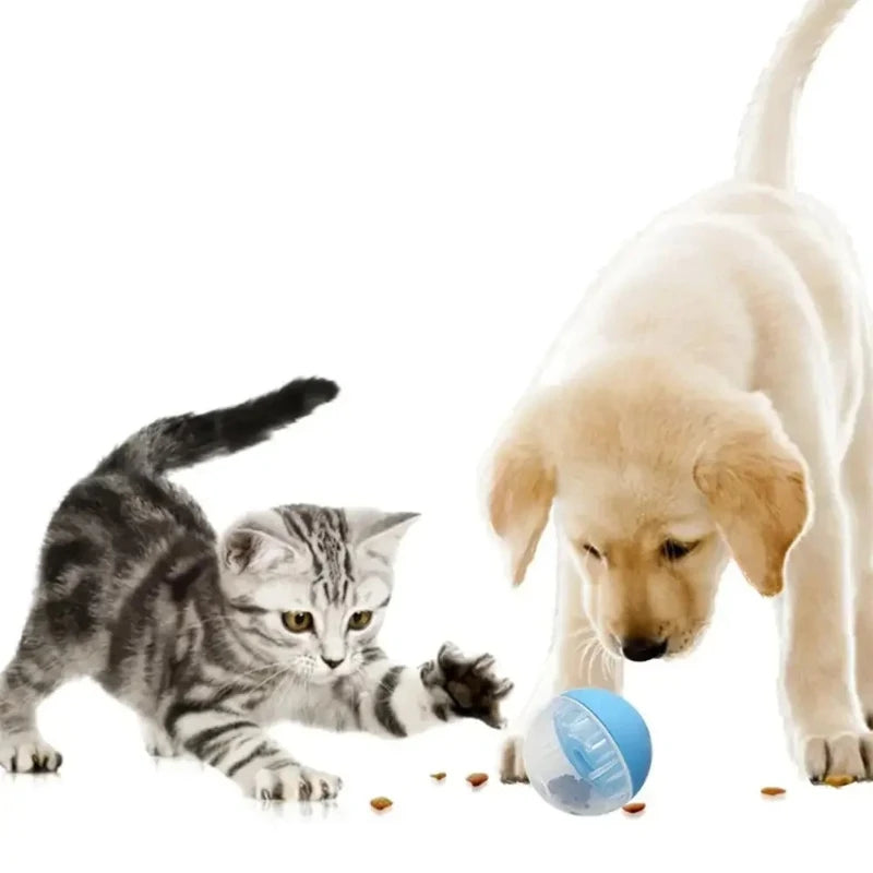 Interactive Treat Dispensing Ball for Dogs & Cats | IQ Puzzle Slow Feeder Toy