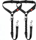 Shock-Absorbing Dog Car Seat Belt Restraint
