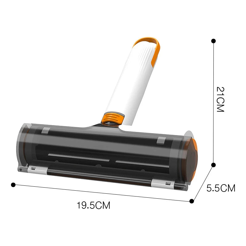 Premium Self-Cleaning Pet Hair Roller – Reusable Fur & Lint Remover