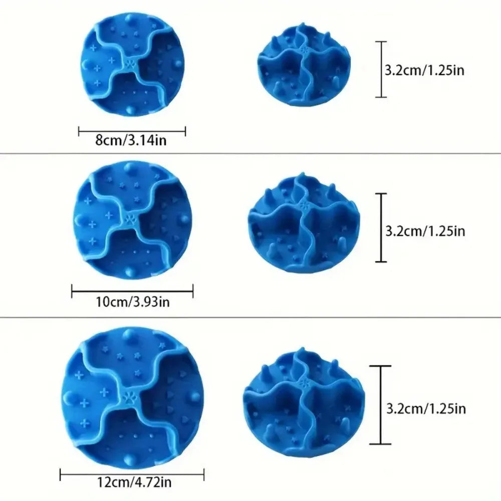Silicone Slow Feeder Bowl Insert for Dogs & Cats | Anti-Choking Feeding Mat