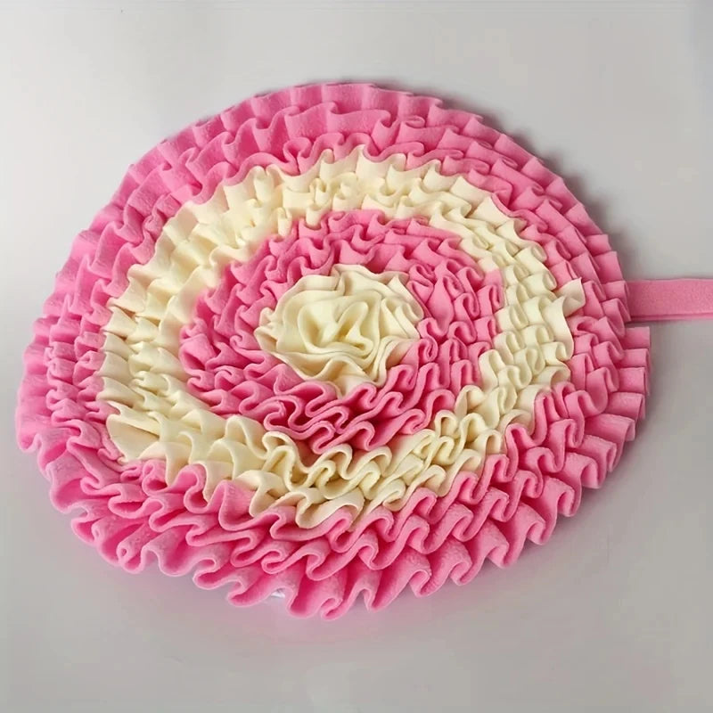 Dog Snuffle Mat – Interactive Slow Feeder Puzzle Toy for Anxiety Relief