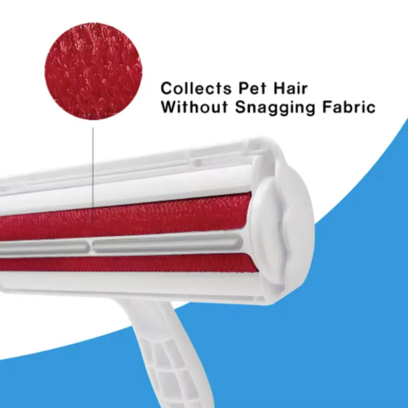 Self-Cleaning Pet Hair Remover Roller – Reusable Lint & Fur Cleaner
