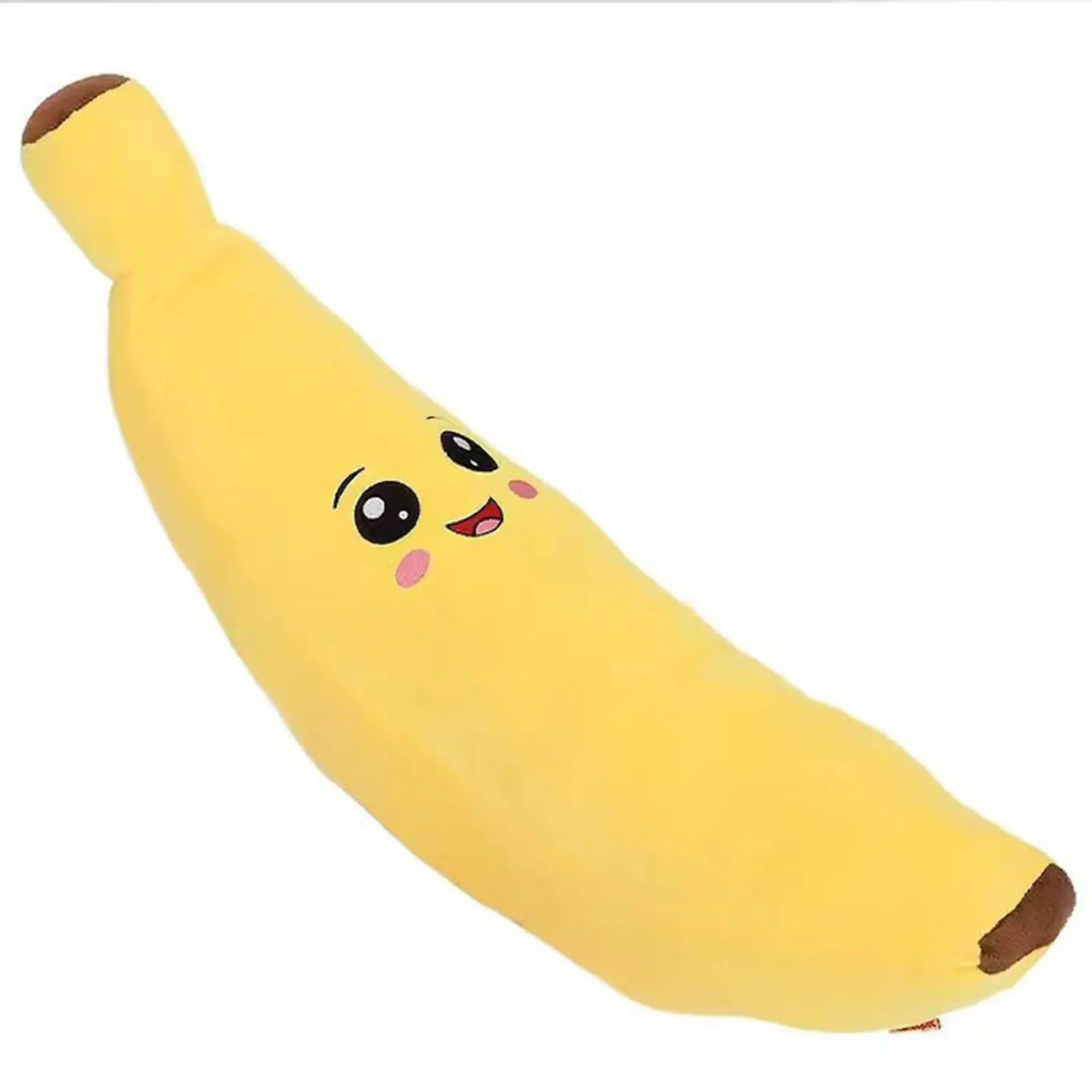 Banana Plush Dog Toy | Squeaky Anxiety Relief & Interactive Chew Toy for Puppies & Dogs