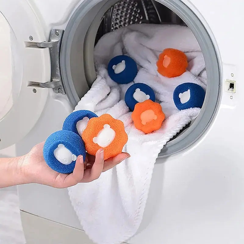 Pet Hair Catcher for Laundry – Reusable Fur & Lint Removal Ball (1–5 Pack)