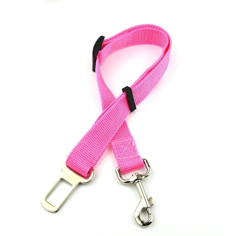 Dog Car Safety Seat Belt | Adjustable Travel Restraint