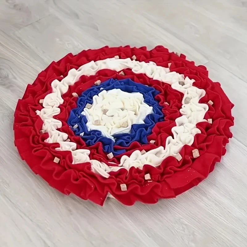 Dog Snuffle Mat – Interactive Slow Feeder Puzzle Toy for Anxiety Relief