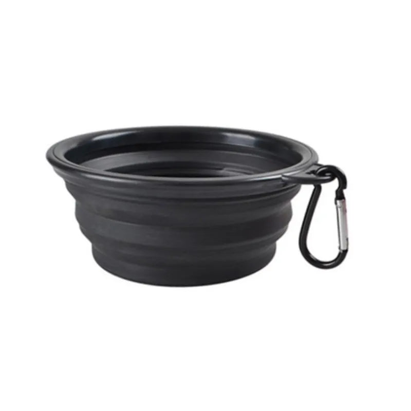 Collapsible Travel Pet Bowl – Portable Silicone Dog & Cat Water Bowl