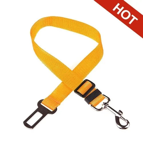 Dog Car Safety Seat Belt | Adjustable Travel Restraint